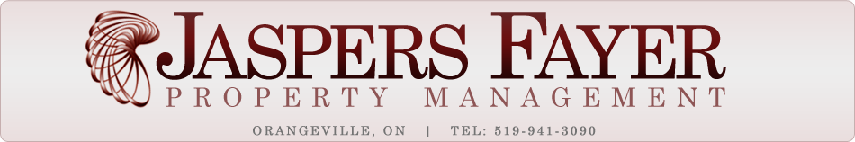 Orangeville Property Management - Jaspers Fayer Property Management Logo